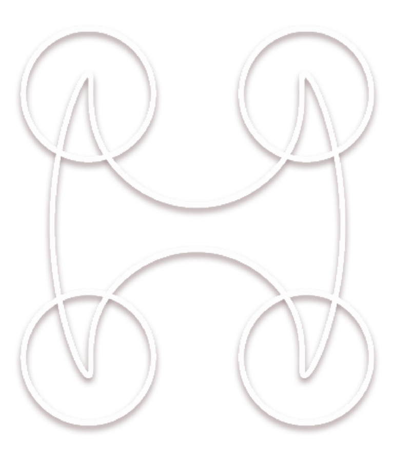 Harkin icon mark, white, no text