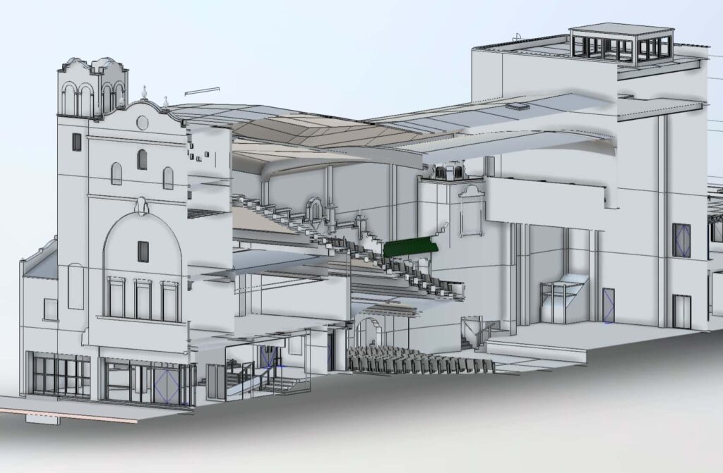 BIM section of the Ritz Theatre